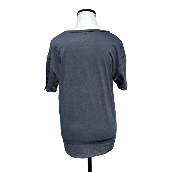 AC DC Gray and Pink Short Sleeve Tee - Picture 2 of 4